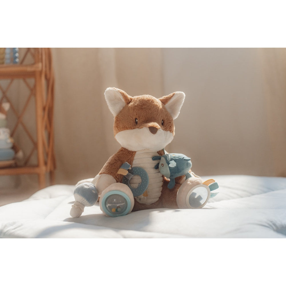 Køb Little Dutch Forest Friends Blue Aktivitetsbamse Ræv