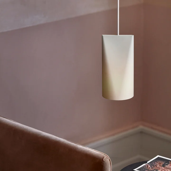 Moebe - Ceramic Pendelleuchte, Narrow, hellgrau