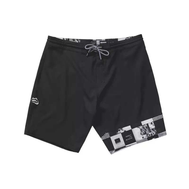 Boardshort MYSTIC The Lips Movement Black