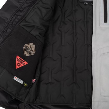 Blouson Bering PORTLAND - Noir / Gris