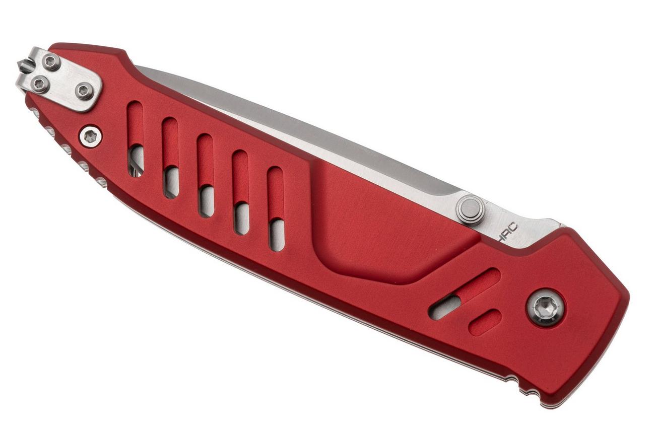 Extrema Ratio MF1 EVO D 04.1000.0232/M3/SAT/RED, Satin M390, Red Aluminum zakmes