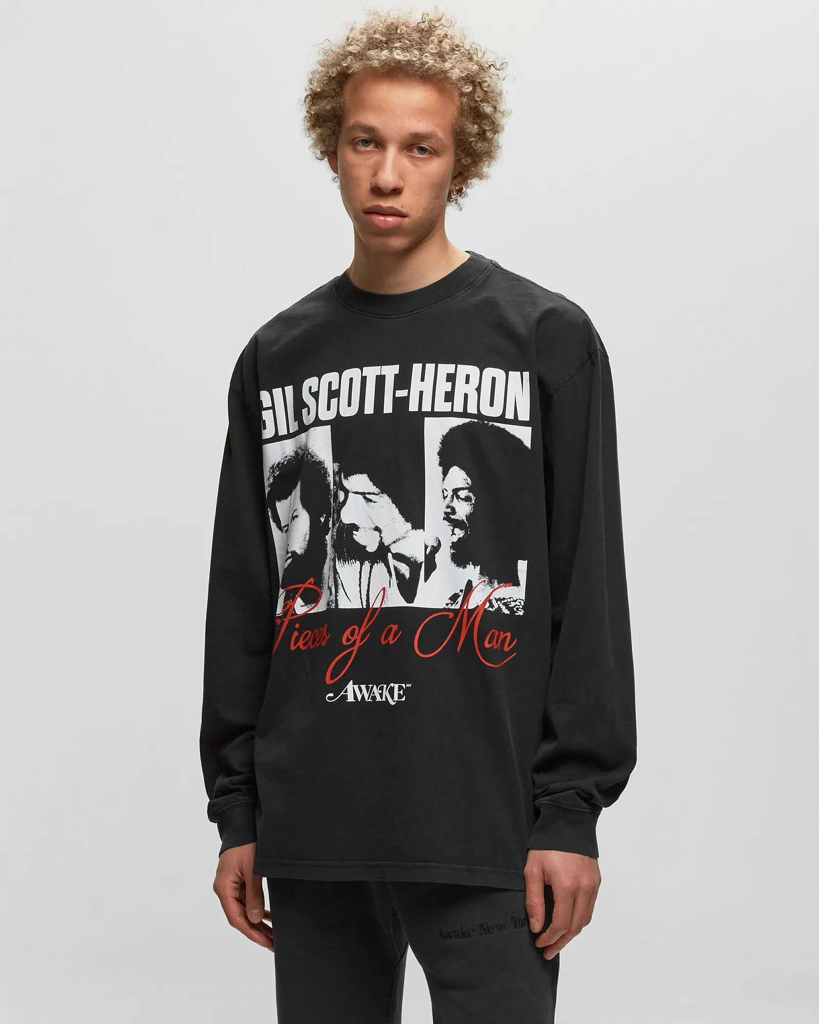 Awake AWAKE NY X GIL SCOTT HERON LONG SLEEVE TEE