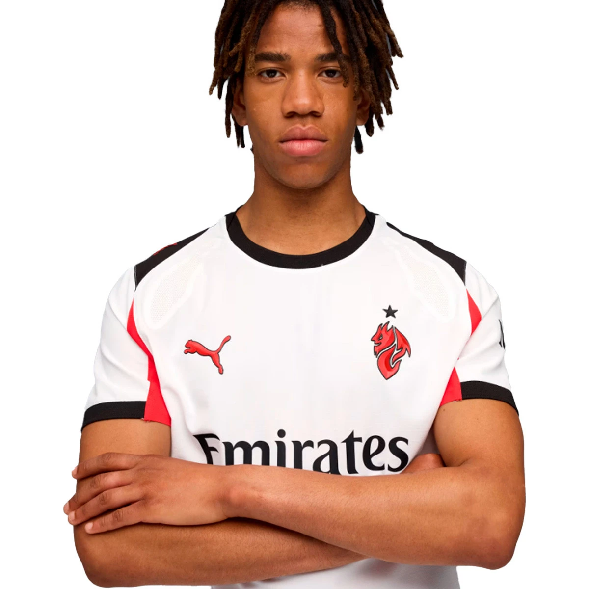 Camisola Puma AC Milan Segundo Equipamento Authentic 2025-2026