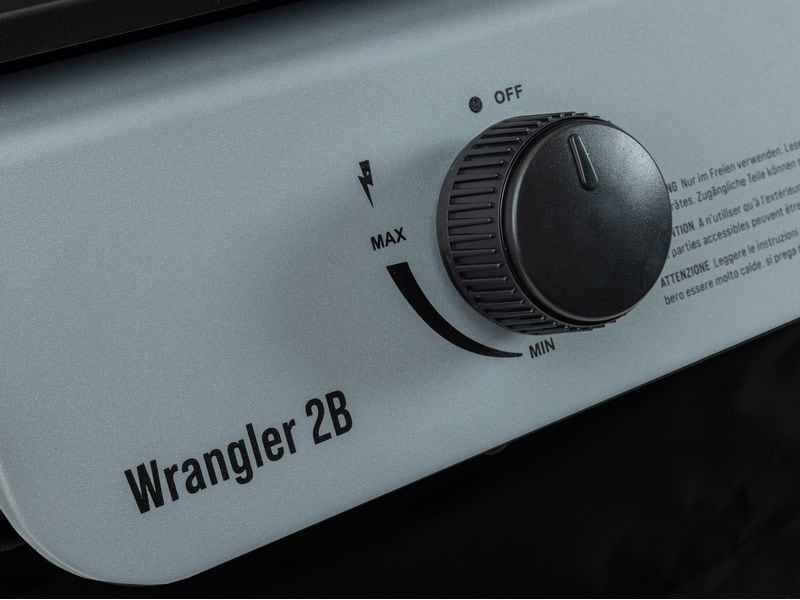 STRUCT Gasgrill Wrangler 2B Mobiler Gasgrill mit 2 Brennern für Garten, Terrasse oder Balkon