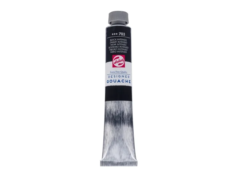 Talens Gouache Ekstra Fin kvalitet Tube 60 ml Sort Intenso 703