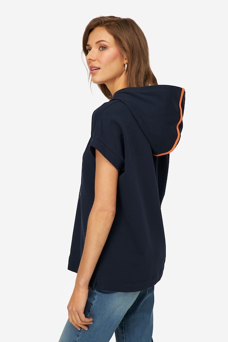 Hoodie, Robben-Print, Kapuze, OEKO-TEX