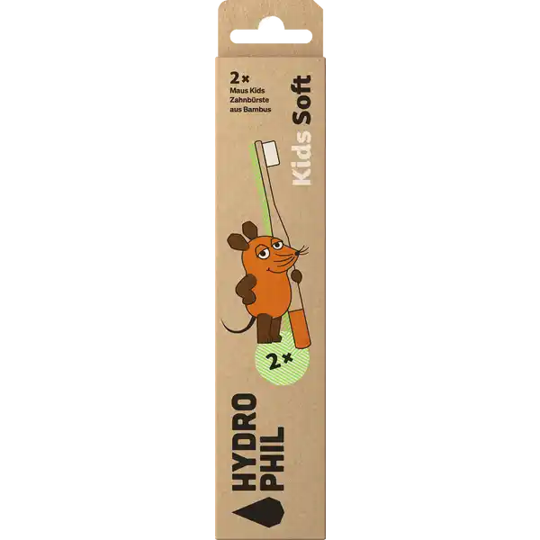 Kinder - Zahnbürste - Maus Doppelpack