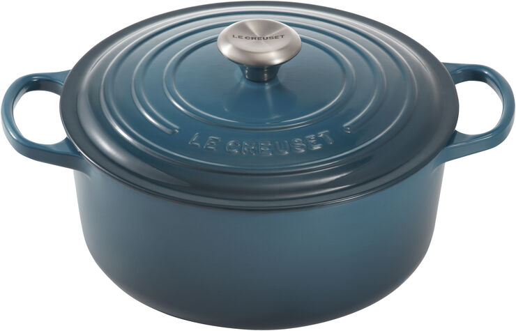 Le Creuset Rund støbejernsgryde 4,2L Deep Teal Deep teal