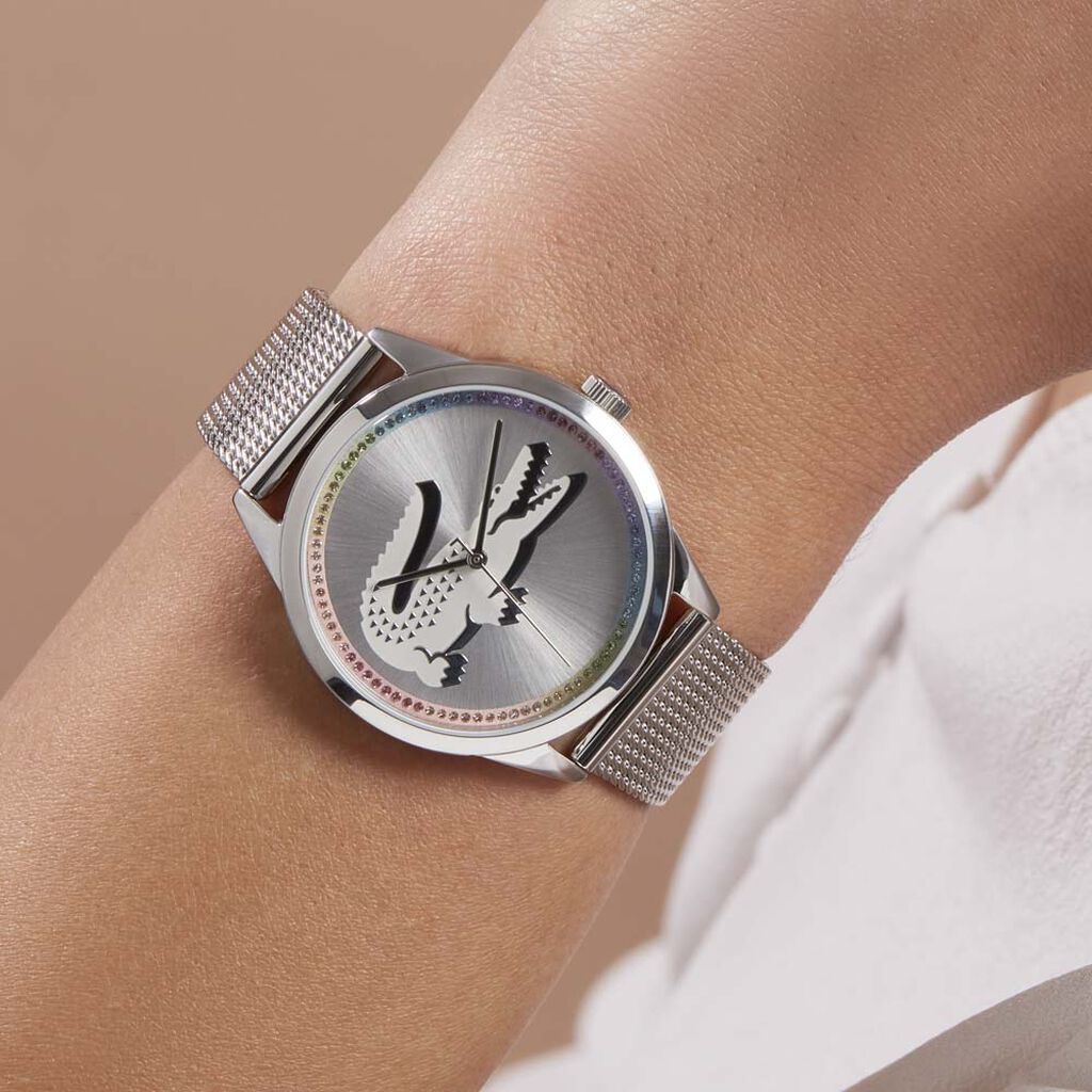 Montre Lacoste Ladycroc Argente