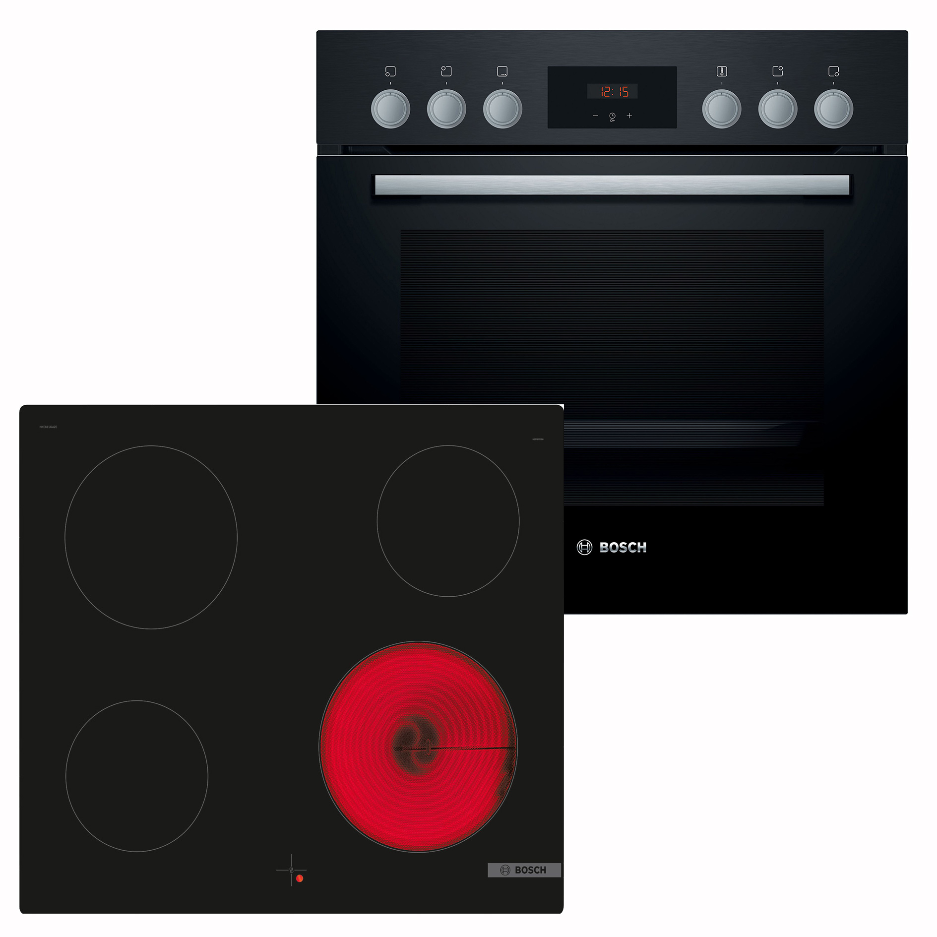 BOSCH Einbau-Herdset HNDBB200 - herdgebunden - A