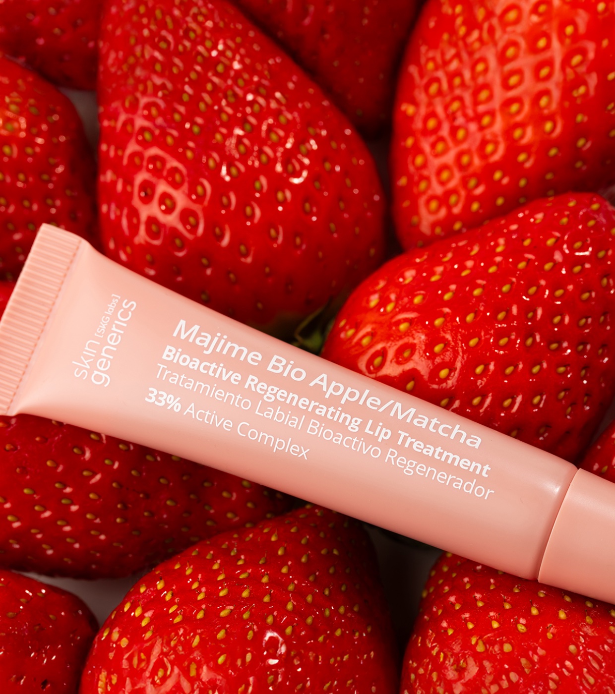 Skin Generics - Tratamento labial colorido - Majime Bio Apple/Matcha