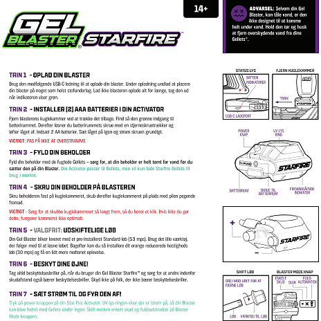 Gel Blaster Starfire Activator