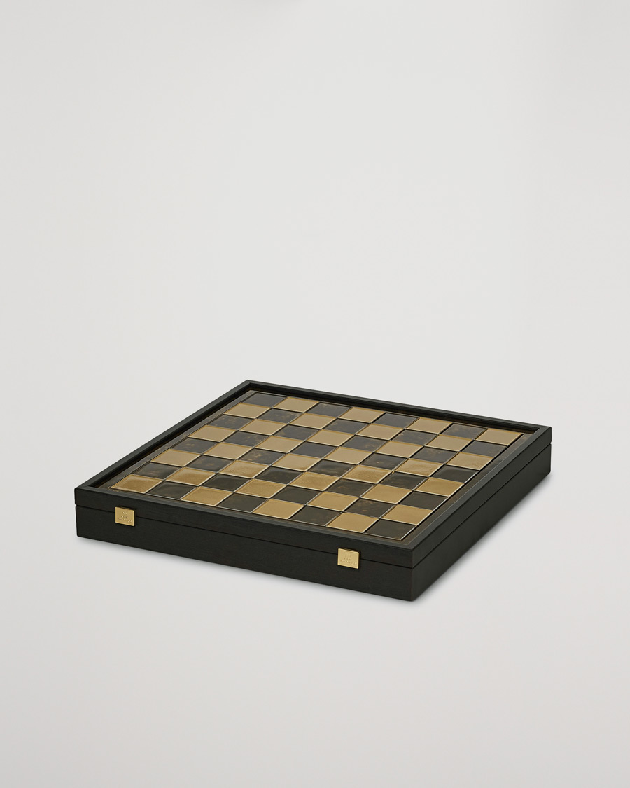 Manopoulos Archers Chess Set Brown