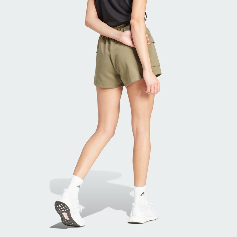 Adidas Short cargo French Terry Petit logo Essentials