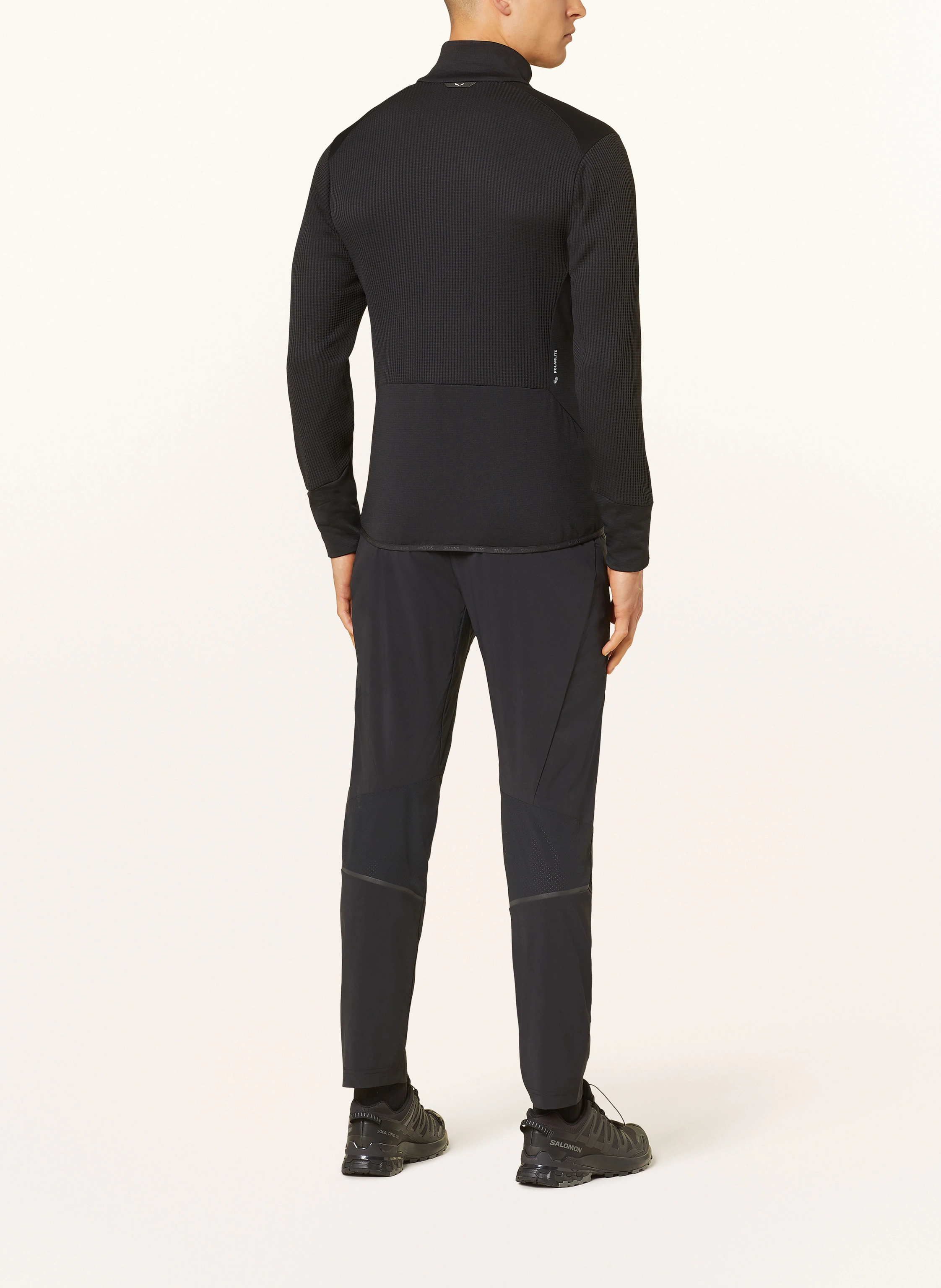 SALEWA Midlayer-Jacke PUEZ WAFFLE HYBRID POLARLITE