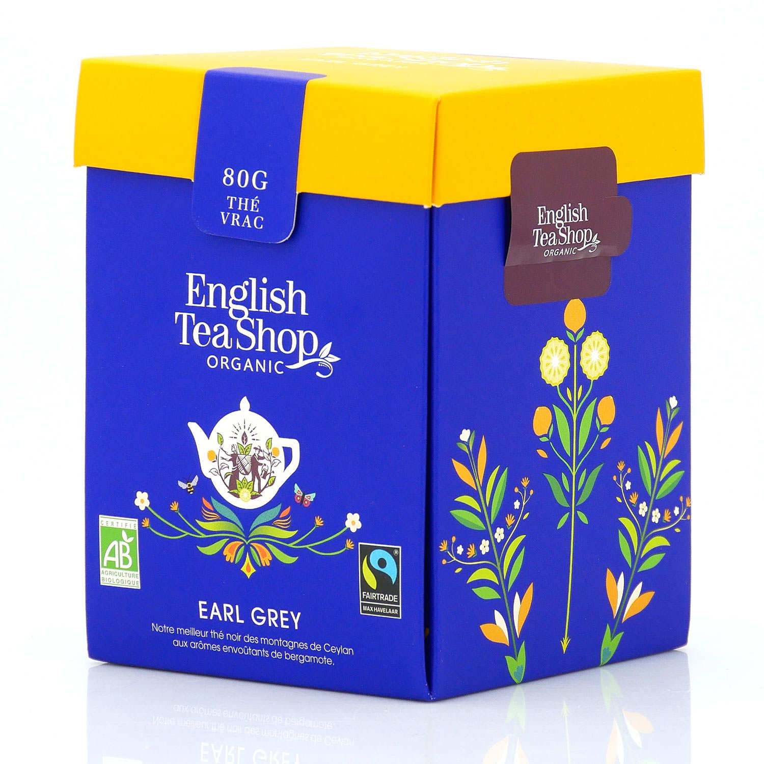 Thé Earl Grey bio - Boite vrac
