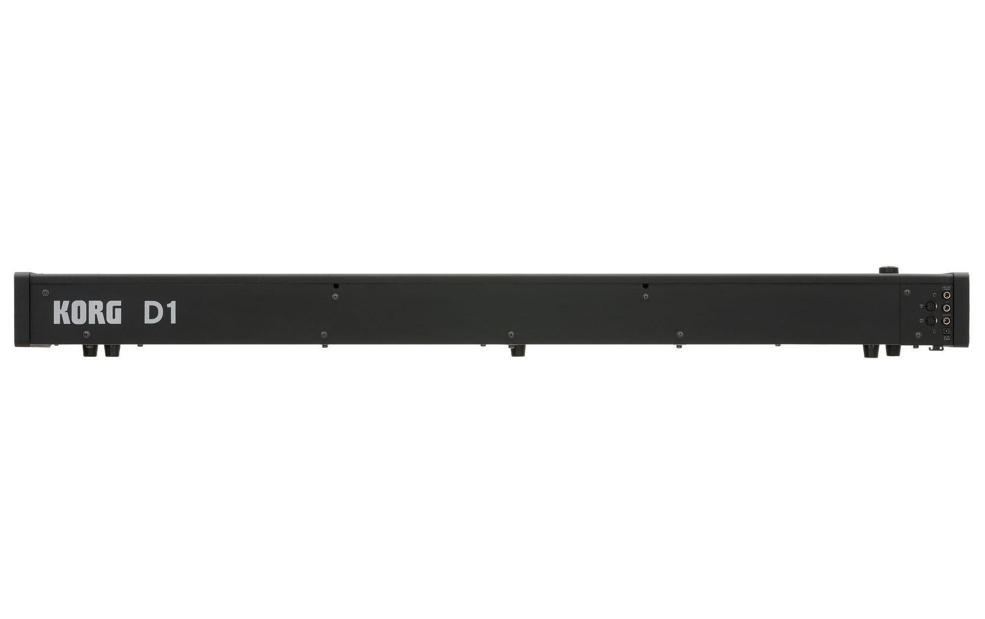 E-Piano D1 Schwarz<br>Kompaktes Stage Piano