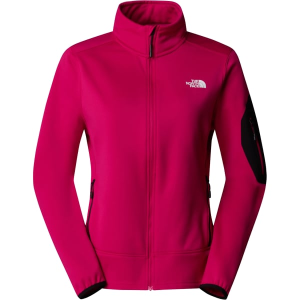 Veste polaire randonnée THE NORTH FACE W MISTYESCAPE FLEECE PINK PRIMROSE/TNF BLACK