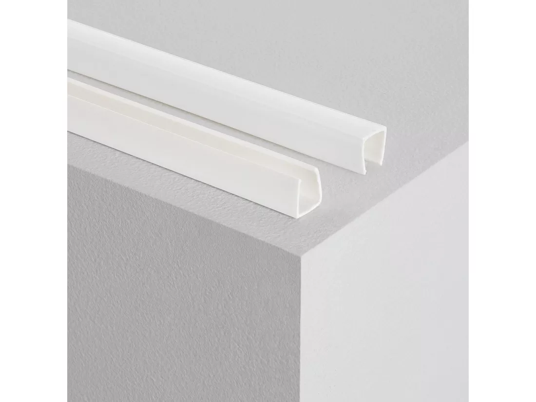 Profilé PVC 1m pour Gaine Néon LED Flexible 11W/m 220V AC 60 LED/m Semi-circulaire 180° IP67 coupe tous les 100 cm 1 m