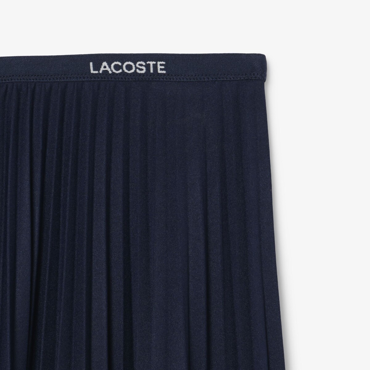 LACOSTE<br>Saia longa plissada