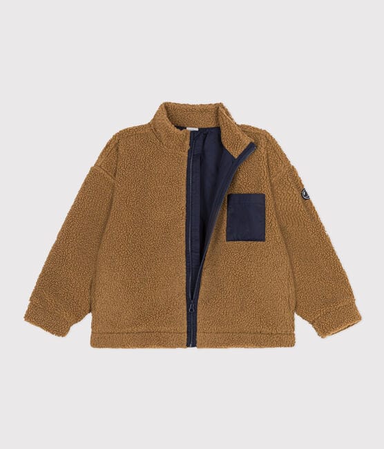 Veste en sherpa recyclée enfant fille / garçon
