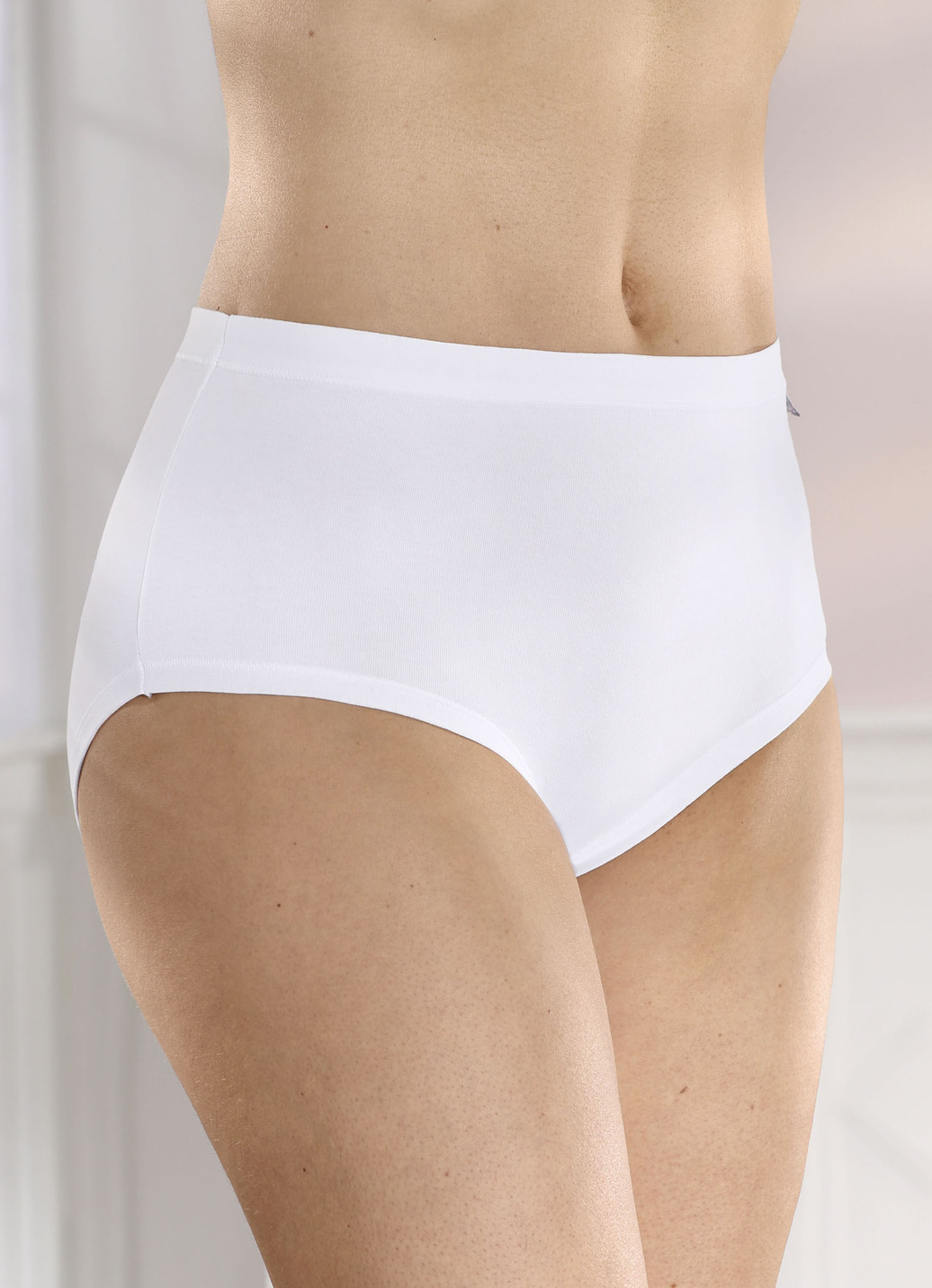 Fünferpack Slips mit elastischen Abschlüssen