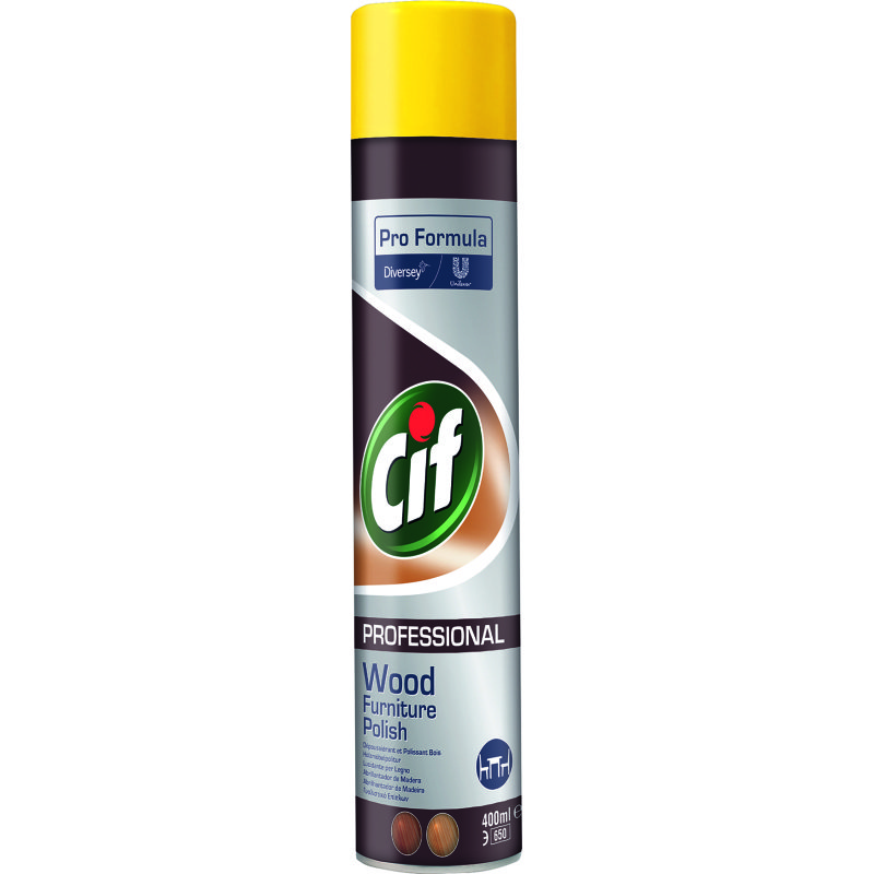 Dépoussiérant bois Cif professional - Aérosol 400 ml