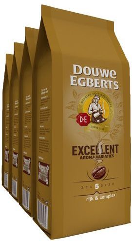 Douwe Egberts Excellent Gold Koffiebonen - Intensiteit 5/9 - 4 x 500 gram