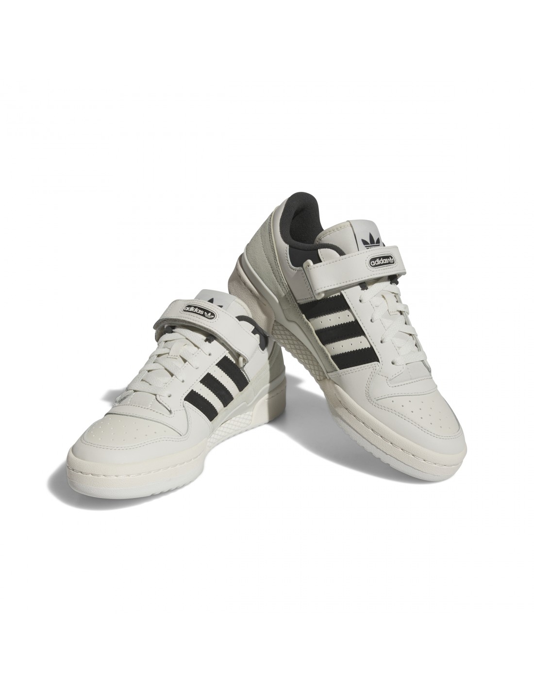 adidas Sneakers Mixte Forum Low blanc/noir