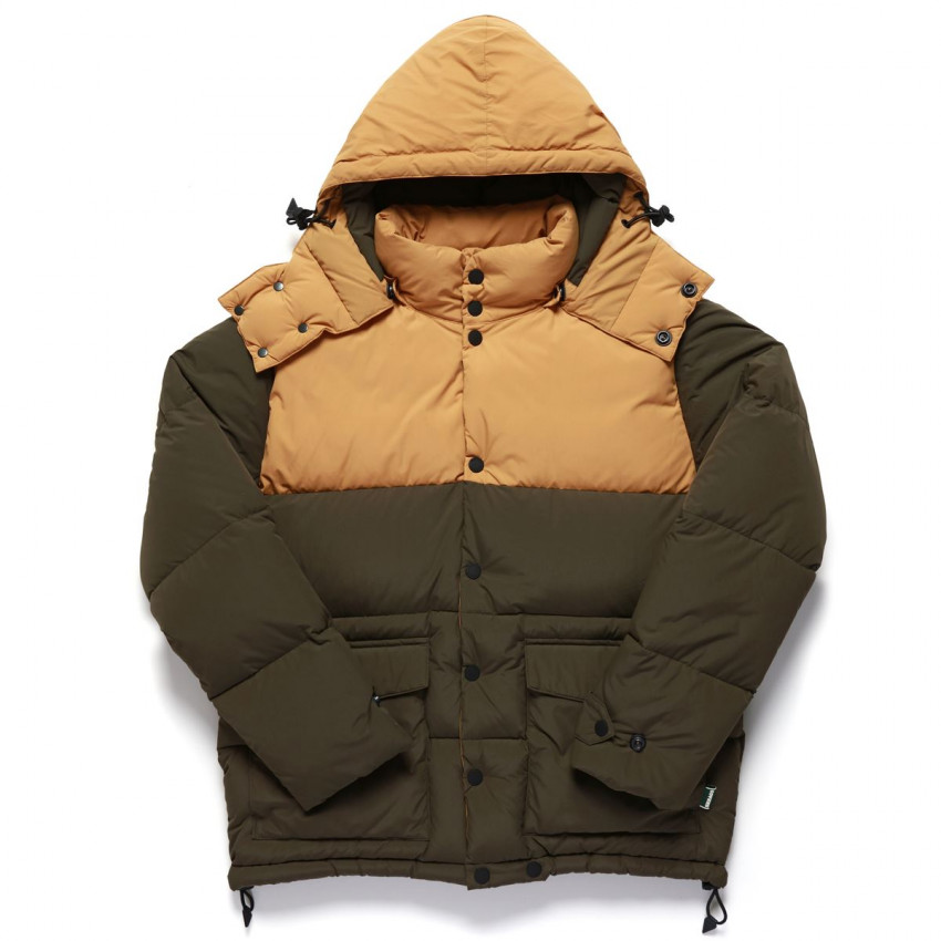 GRAFTON Green-Yellow-Manteau rembourré pour homme