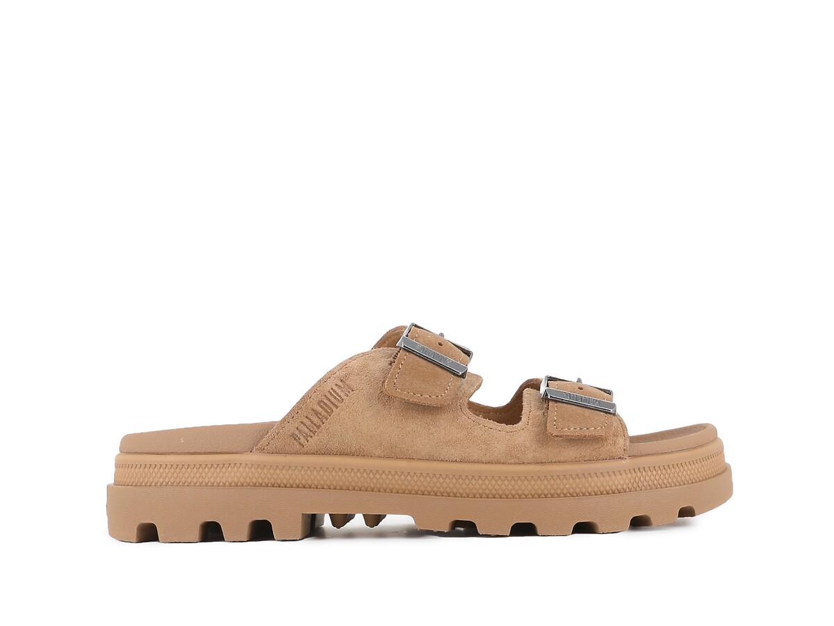 PALLADIUM<br>Mules Dunelite Riviera com tira dupla