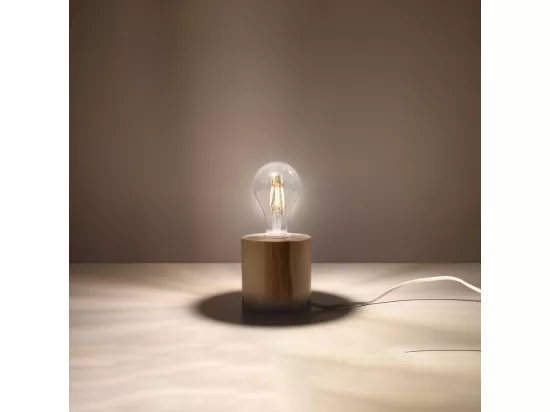 Lampe à poser Polarisys bois