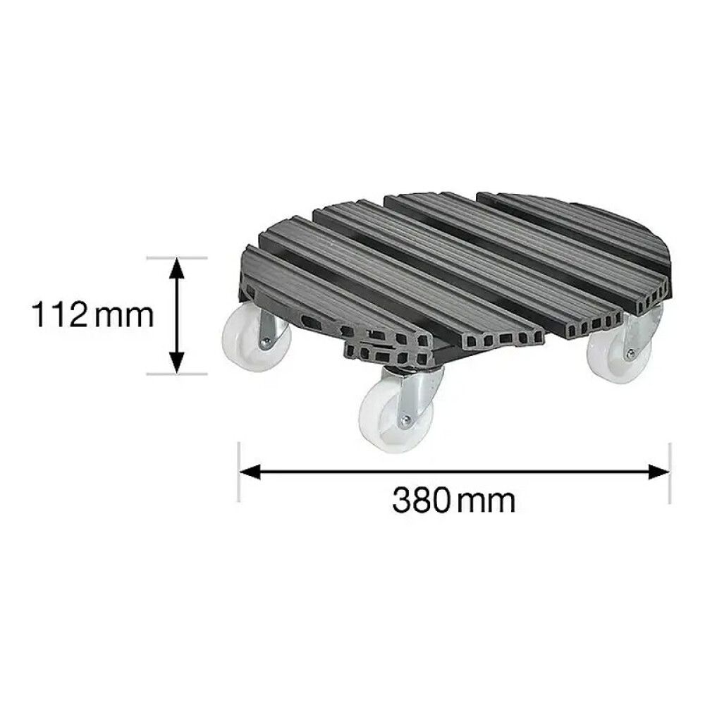 POTTETRALLE WAGNER 38,5CM ANTRASITT
