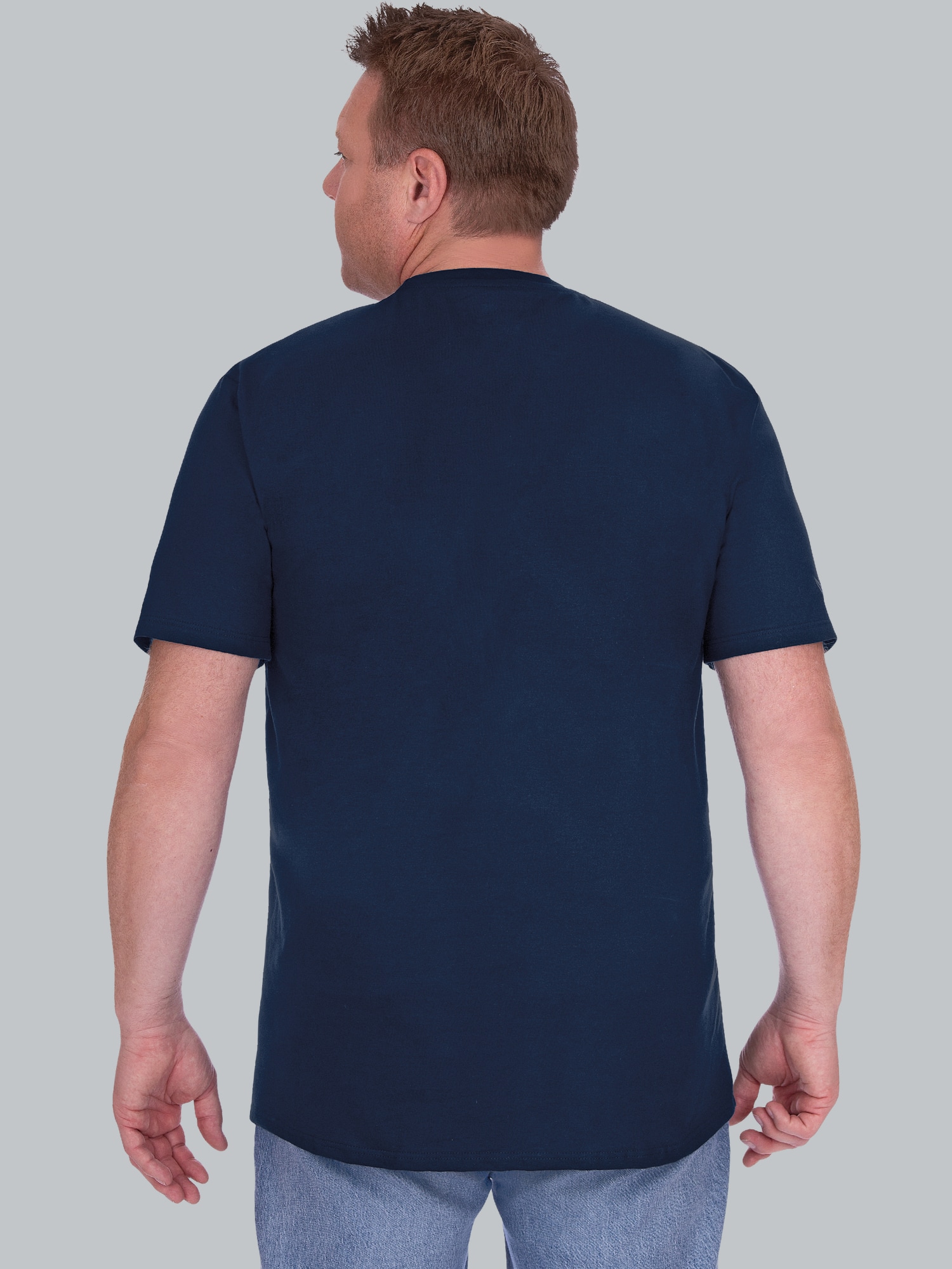 T-Shirt aus 100% Biobaumwolle Navy-C2C