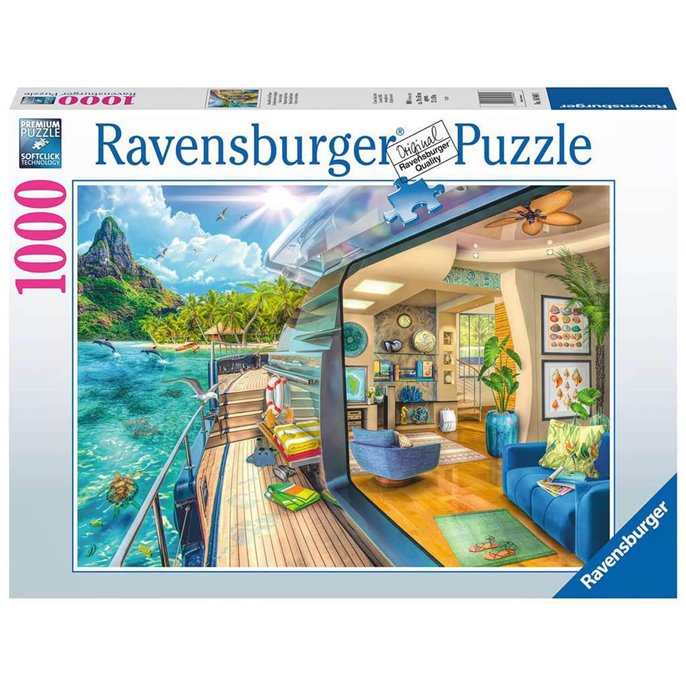 Puzzle : 1000 pièces - Croisière tropiques