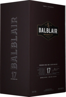 BALBLAIR 17 YEARS SINGLE MALT 70CL