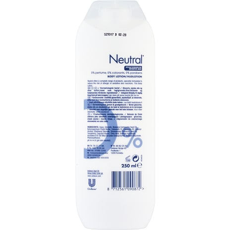 Bodylotion sensitiv hud parfumefri