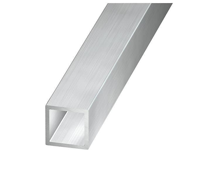 Tube carré acier brut 60 x 60 mm Ep. 1,5 mm, 2 m