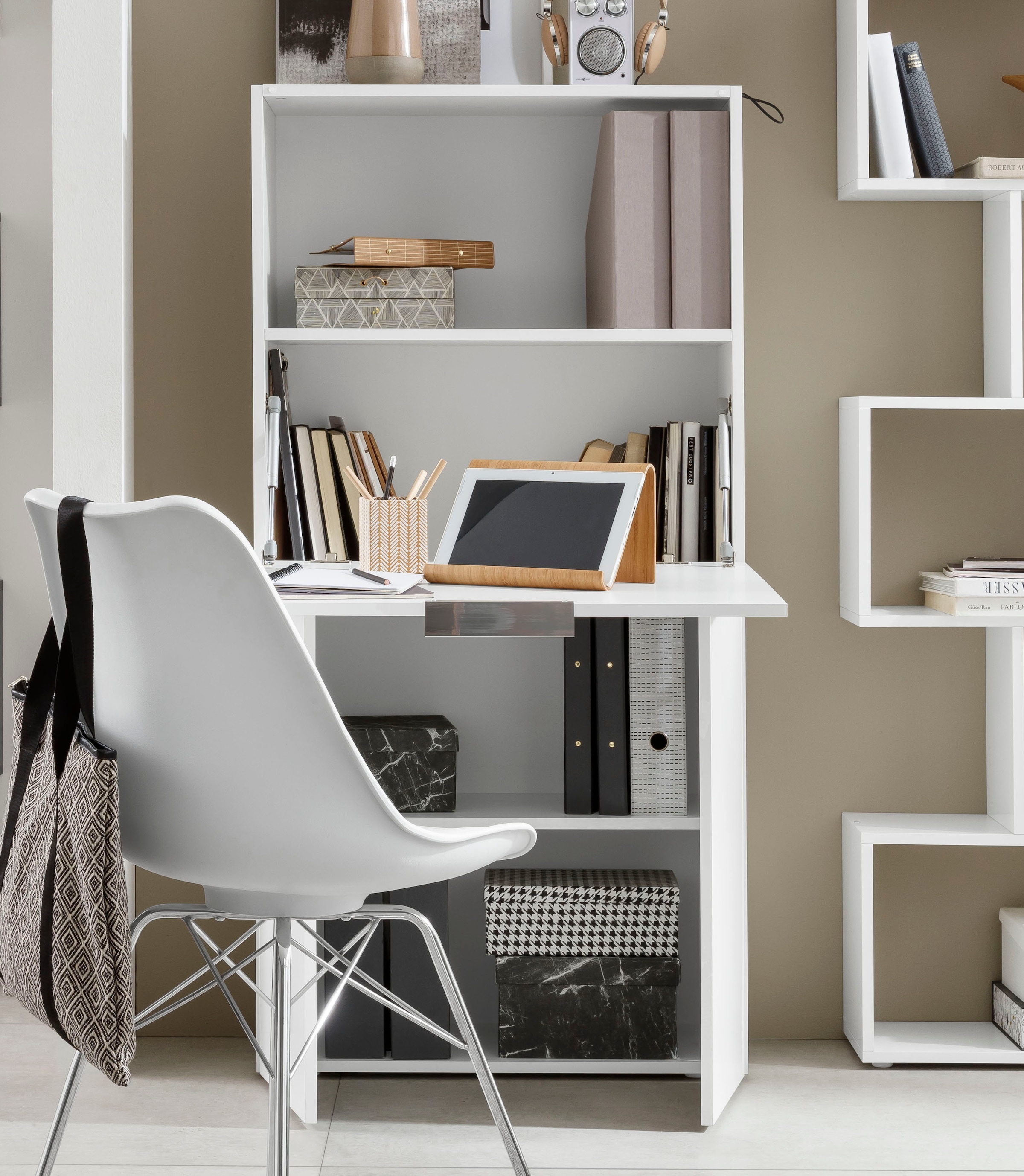 INOSIGN Sekretär »Dalia, Schreibtisch,« PC-Schrank im modernen Design, Breite 70 cm, Made in Italy
