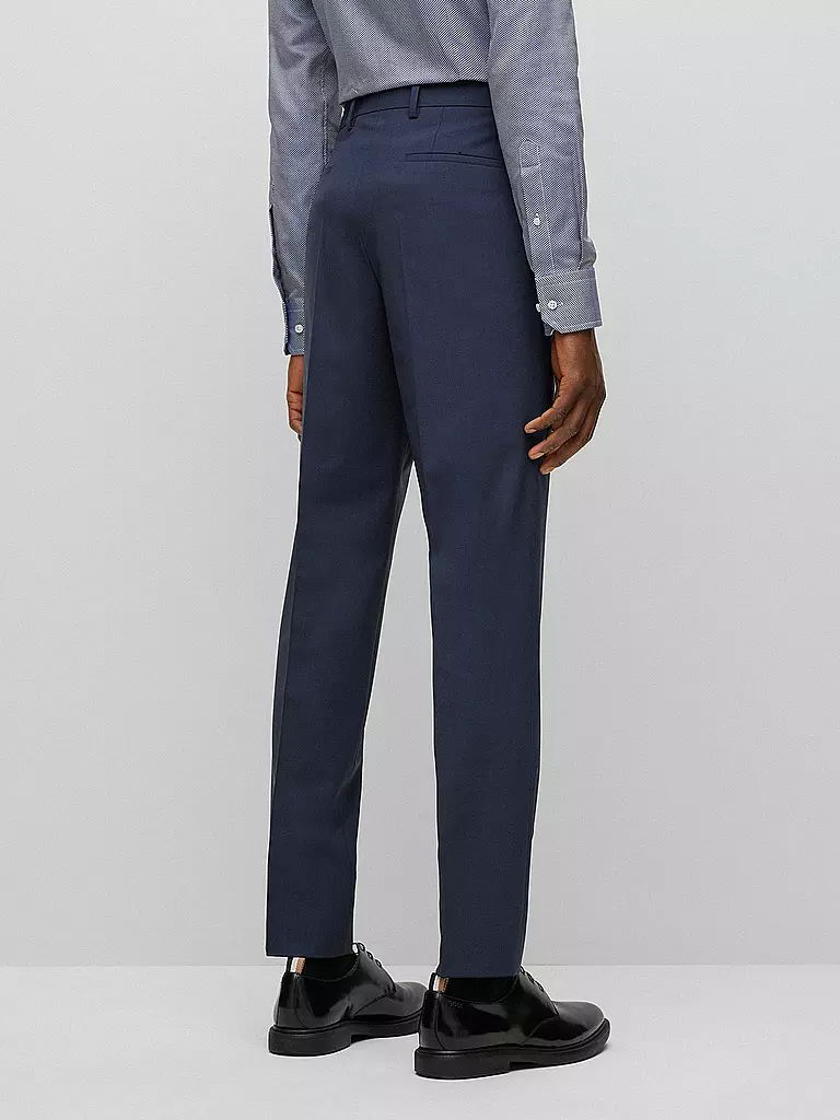 BOSS Anzughose Slim Fit GENUIUS blau