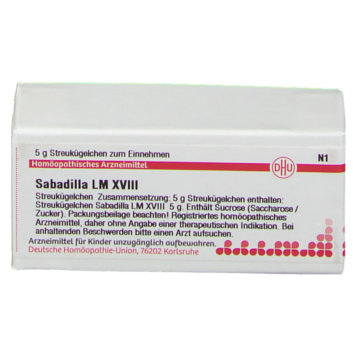 DHU Sabadilla LM XVIII