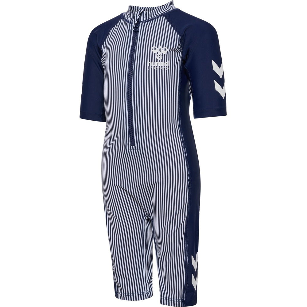 Køb Hummel Navy Blazer/Bright White Morgat Badeheldragt