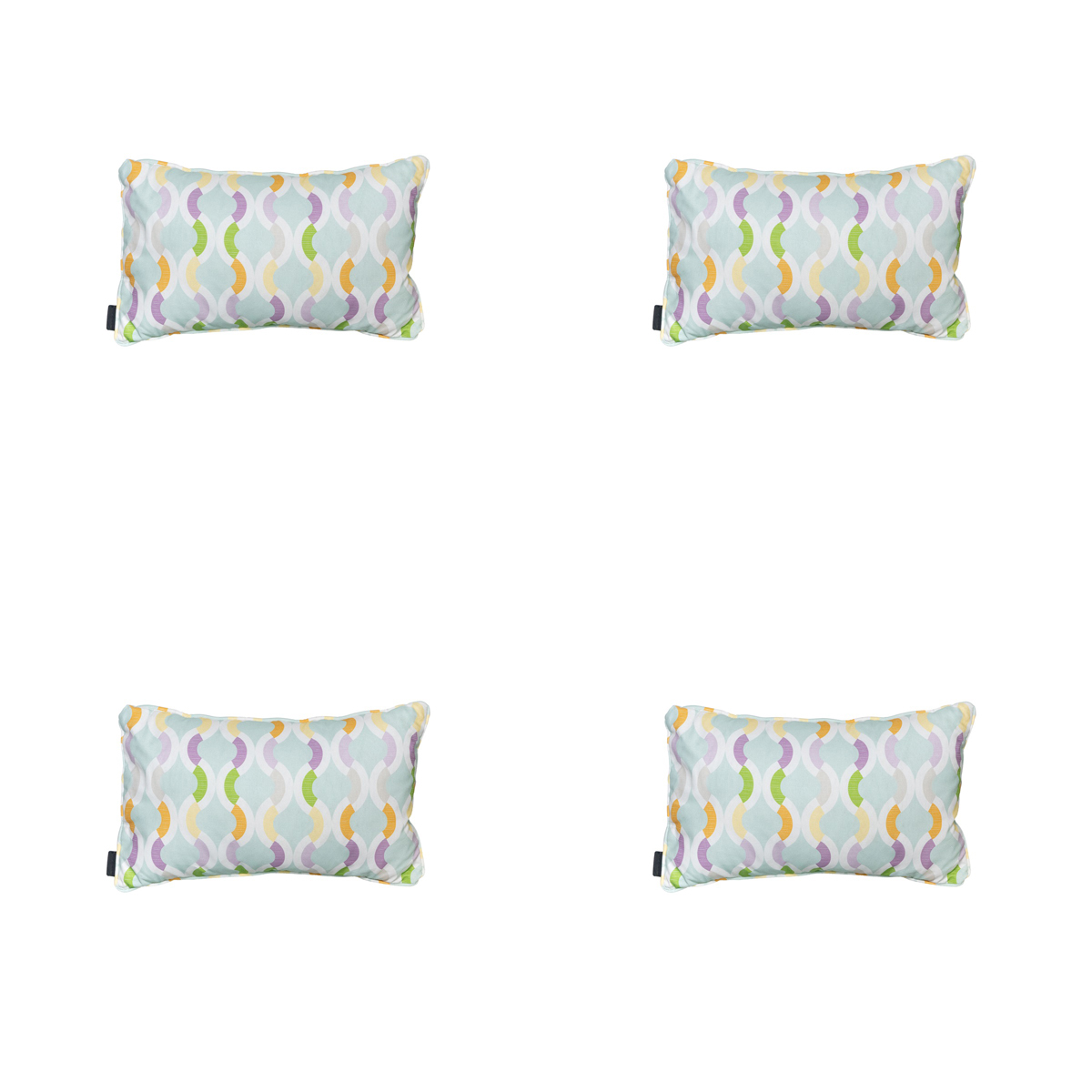 Madison Trivia mint Sierkussen - Set van 4