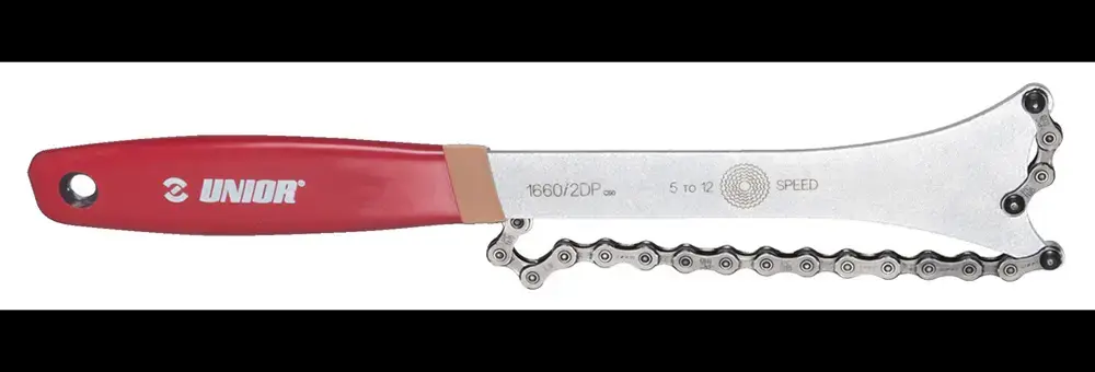 Unior Kettingzweep 6-12 Speed Rood