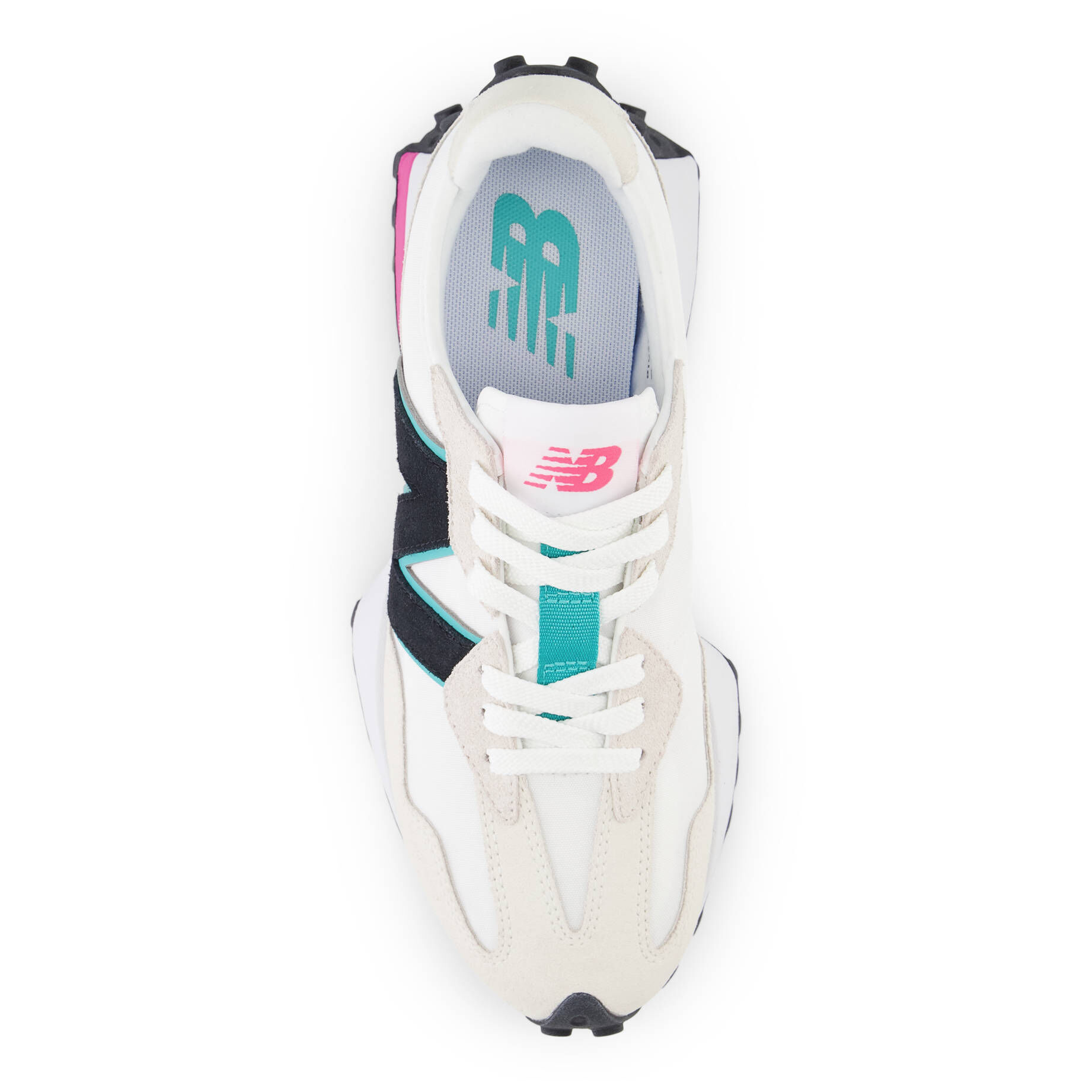 new balance| Damen Sneaker 327 AIRYTEAL mit Leder