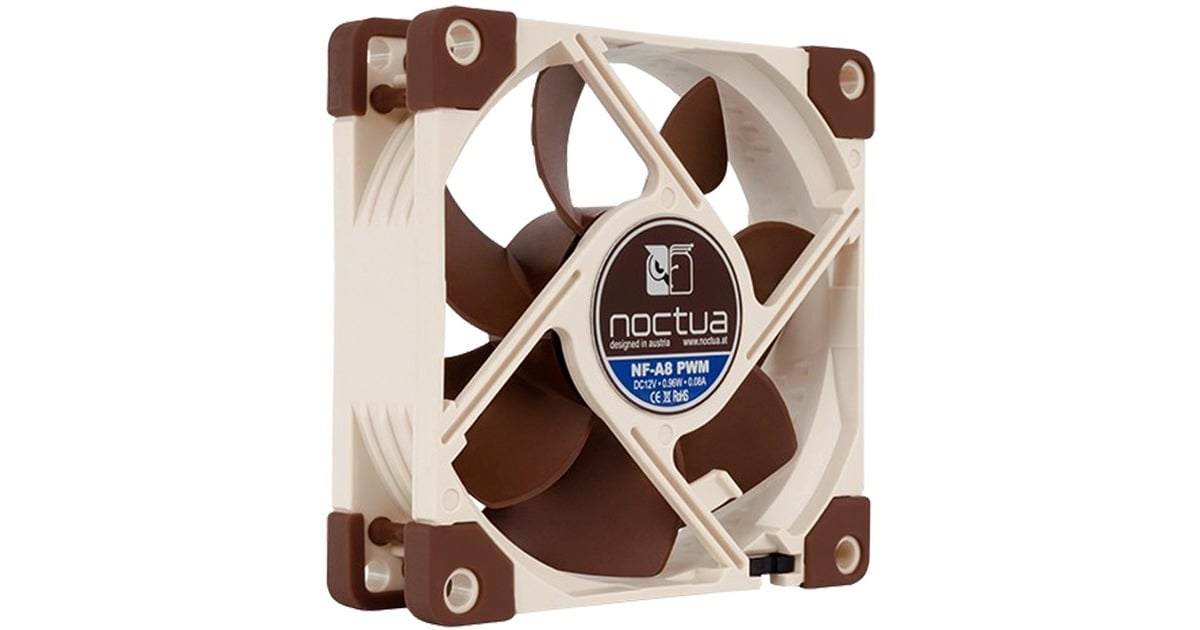 NoctuaNF-A8 PWM case fan  (80 x 80 x 25 mm)