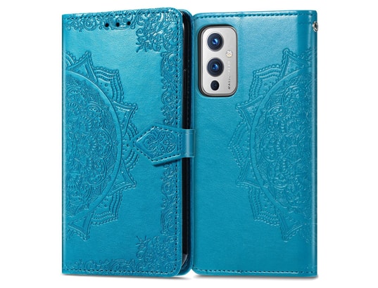 ADVANSIA - Coque smartphone Coque pour oneplus 9 blue [lotus]