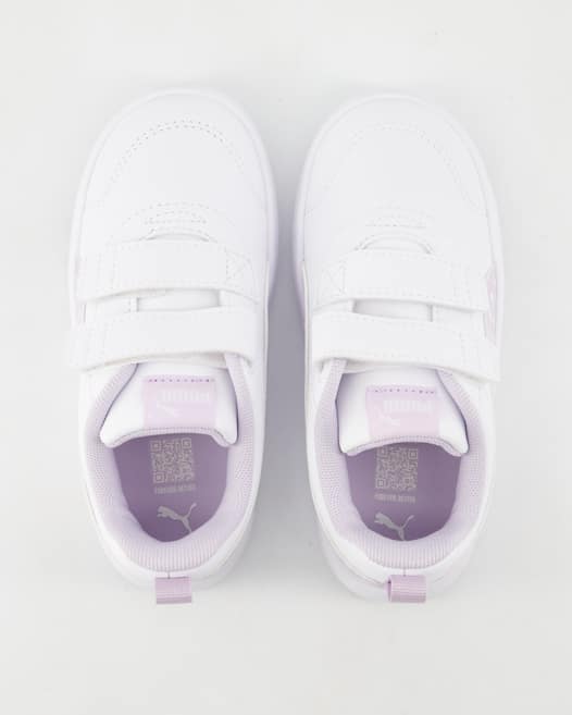 Puma Courtflex V3 Dotty V Sneaker in Weiß