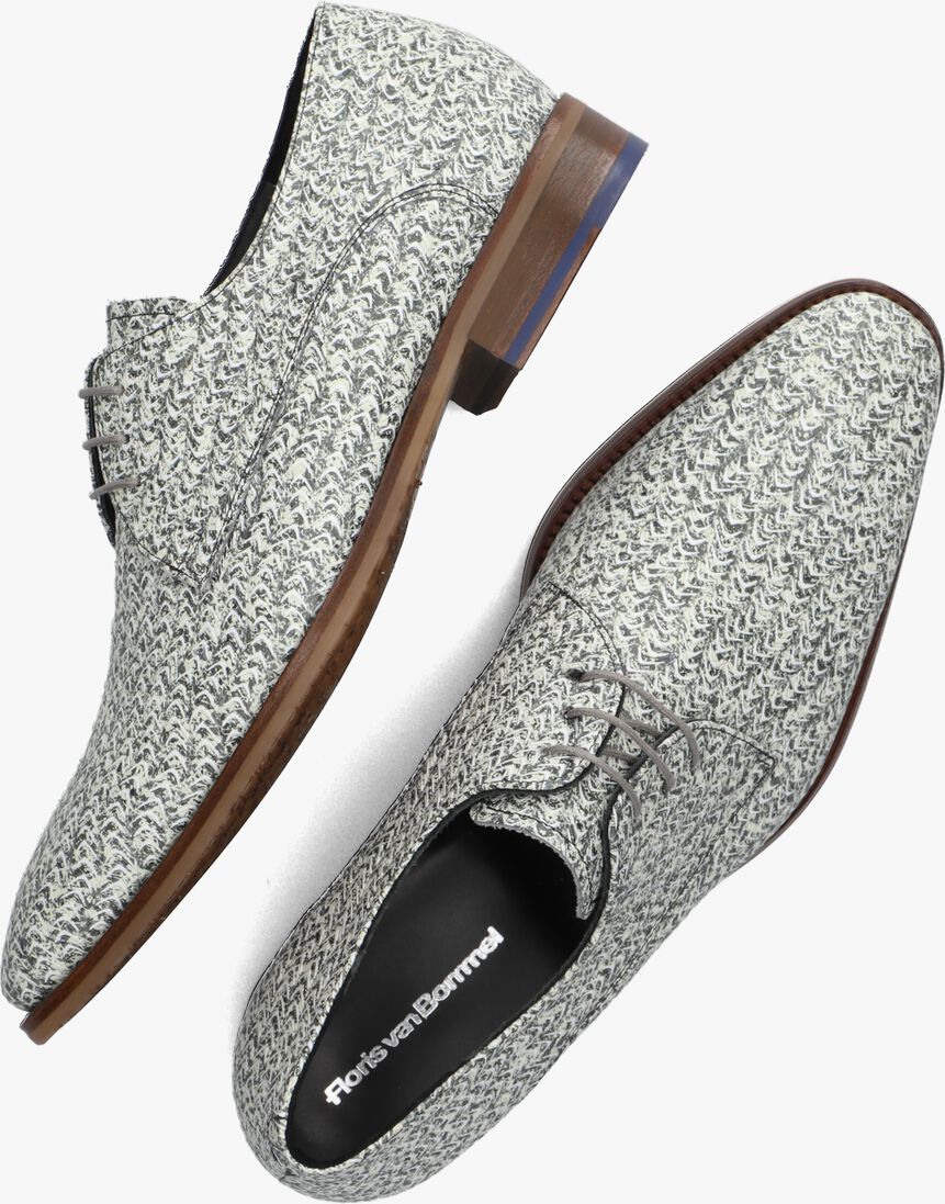 FLORIS VAN BOMMEL grijze floris van bommel nette schoenen sfm-30181