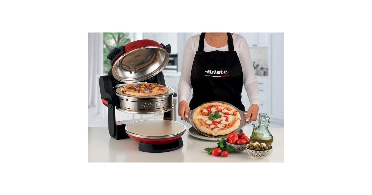 ArieteDubbele pizzaoven 0927/00  (Rood)